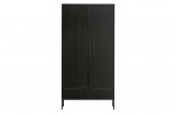 PINE BLACK 2 DOOR 1 DRAWER - CABINETS, SHELVES